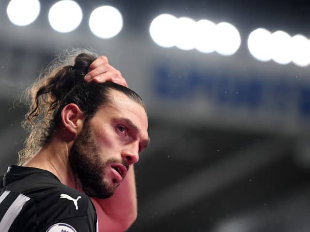 Former Newcastle United striker Andy Carroll. (Photo by Michael Regan/Getty Images)