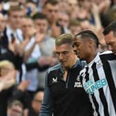 Newcastle United head coach Eddie Howe. (Photo by OLI SCARFF/AFP via Getty Images)