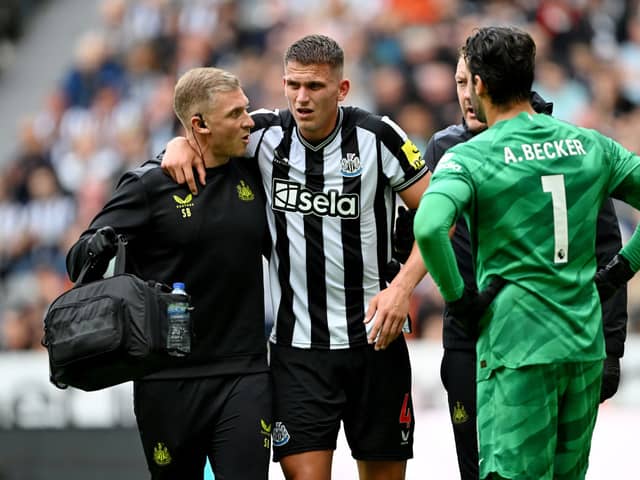 Newcastle United defender Sven Botman. (Photo by Stu Forster/Getty Images)