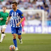 Brighton and Hove Albion defender Joel Veltman. (Photo by Adam Hunger/Getty Images for Premier League)
