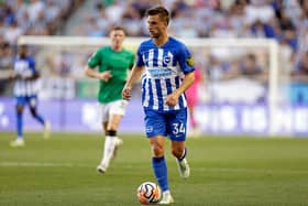 Brighton and Hove Albion defender Joel Veltman. (Photo by Adam Hunger/Getty Images for Premier League)