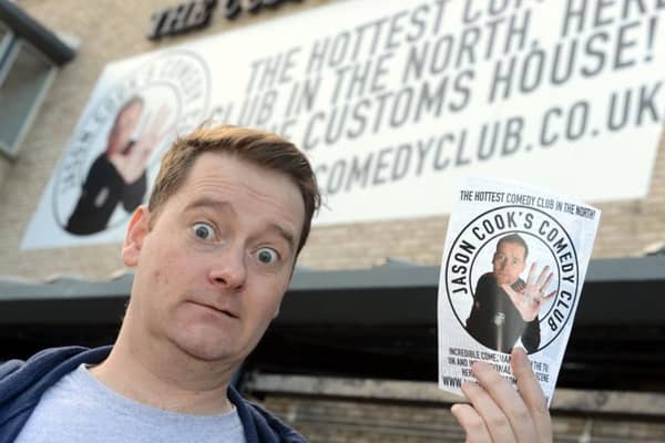 Jason Cook’s Comedy Club performs on a monthly basis at The Customs House.