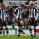 Damien Duff’s time at Newcastle United was hampered by injury (Image: Getty Images)