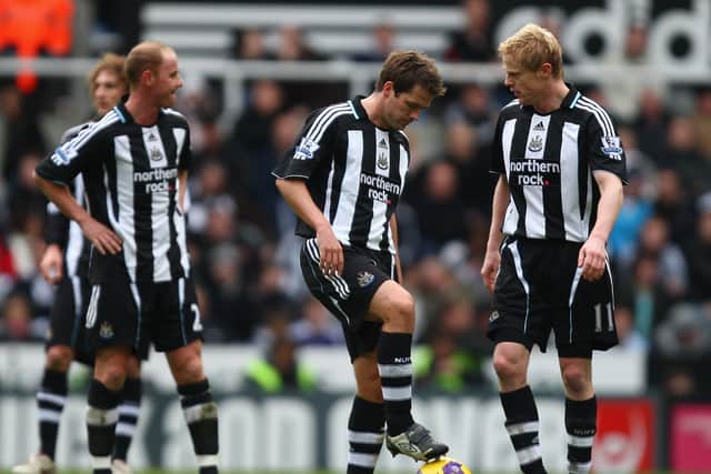 Damien Duff’s time at Newcastle United was hampered by injury (Image: Getty Images)