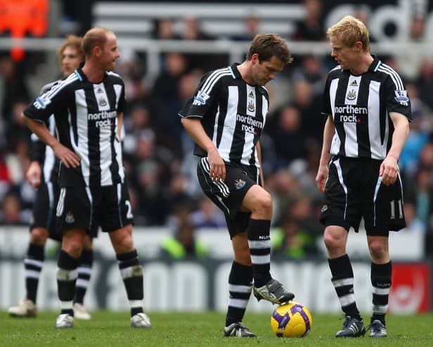 Damien Duff’s time at Newcastle United was hampered by injury (Image: Getty Images)