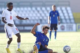 Newcastle United have signed England youth international Trevan Sanusi (left) from Birmingham City. (Photo by Marco Luzzani/Getty Images)