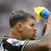 Newcastle United midfielder Bruno Guimaraes. The Brazilian has struggled to find his best form for the Magpies so far this season.
