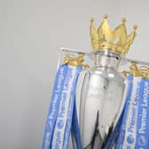 A general view of the Premier League trophy.  (Photo by Michael Regan/Getty Images)