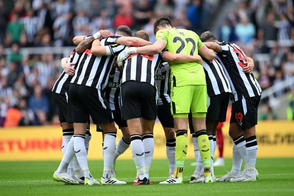 Newcastle United player ratings from the 2023-24 season so far. (Photo by Stu Forster/Getty Images)