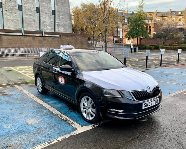 Newcastle taxis will be getting the new look