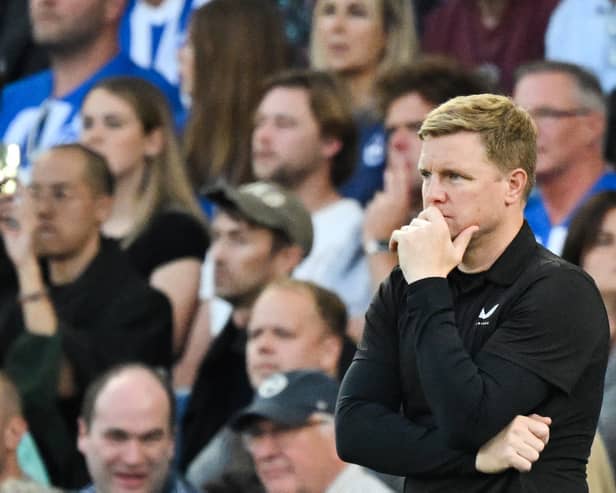 Eddie Howe turned down an approach for one of his key players. (Getty Images)