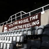 NEWCASTLE UPON TYNE, ENGLAND - AUGUST 12: General view inside the stadium prior to the Premier League match between Newcastle United and Aston Villa at St. James Park on August 12, 2023 in Newcastle upon Tyne, England. (Photo by George Wood/Getty Images)