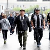 Newcastle United fans make their way to St James’ Park (Image: Getty Images)