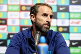 England boss Gareth Southgate.  (Photo by Ian MacNicol/Getty Images)
