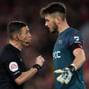 Referee Tony Harrington. (Photo by Nathan Stirk/Getty Images)