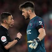Referee Tony Harrington. (Photo by Nathan Stirk/Getty Images)