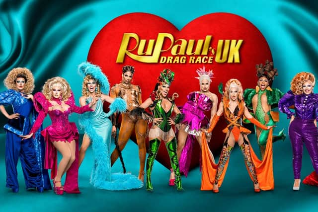 Drag Race UK season is out on BBC Three soon. Cr: BBC.