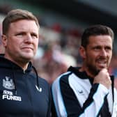 Newcastle United return to action against Brentford. (Getty Images)