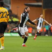 Jeff Hendrick's last goal for Newcastle United came in a defeat to Wolves at Molineux.