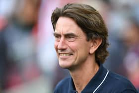 Brentford manager Thomas Frank.  (Photo by Tony Marshall/Getty Images)