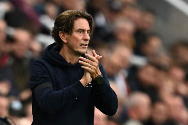 Brentford manager Thomas Frank. (Photo by PAUL ELLIS/AFP via Getty Images)