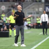 AC Milan Stefan Pioli.  (Photo by Marco Luzzani/Getty Images)