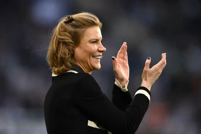 Newcastle United co-owner Amanda Staveley. (Photo by Stu Forster/Getty Images)