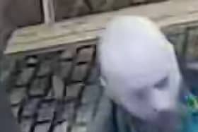 Police would like to speak to this man in relation to two assaults in Newcastle city centre.