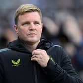Newcastle United head coach Eddie Howe. (Photo by Stu Forster/Getty Images)