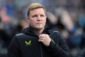 Newcastle United head coach Eddie Howe. (Photo by Stu Forster/Getty Images)