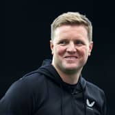 Newcastle United head coach Eddie Howe. (Photo by George Wood/Getty Images)