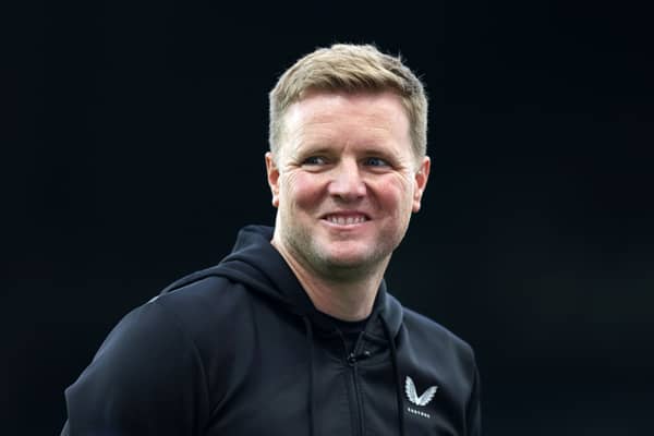 Newcastle United head coach Eddie Howe. (Photo by George Wood/Getty Images)