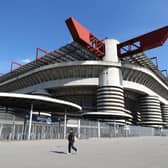 The match will be taking place at the San Siro later today. 