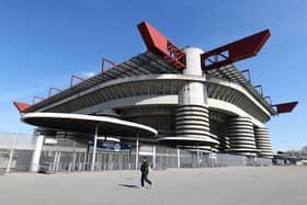 The match will be taking place at the San Siro later today. 