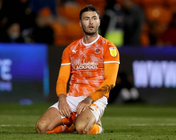 Gary Madine is currently a free agent after being released by Blackpool at the end of last season