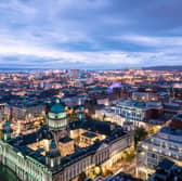 A view of Belfast city centre (Grifco)