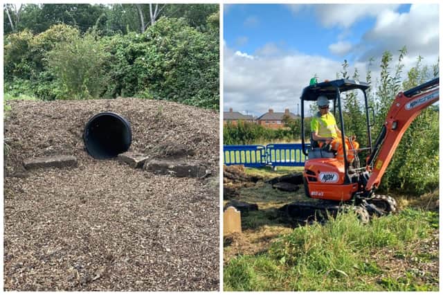 Local firms have come together to support the building of a new North Tyneside art installation for kids.