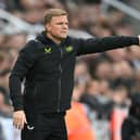Newcastle United head coach Eddie Howe. (Photo by Stu Forster/Getty Images)