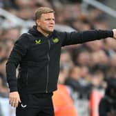 Newcastle United head coach Eddie Howe. (Photo by Stu Forster/Getty Images)