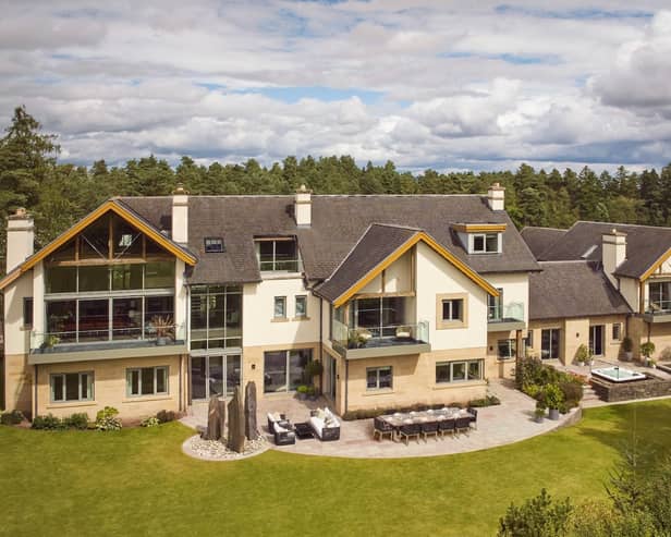  A £3.5m Scottish mansion is up for grabs in a breast cancer fundraising prize draw. The six-bedroom home is the first-ever Scottish house to be available in the Omaze Million Pound House Draw Ð which is raising funds for Breast Cancer Now.