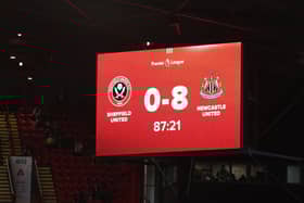 Newcastle United player ratings from the 8-0 win over Sheffield United. (Photo by George Wood/Getty Images)