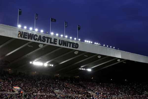 A general view during the Premier League match between Newcastle United and Brentford FC at St. James Park on September 16, 2023 in Newcastle upon Tyne, England. (Photo by George Wood/Getty Images)