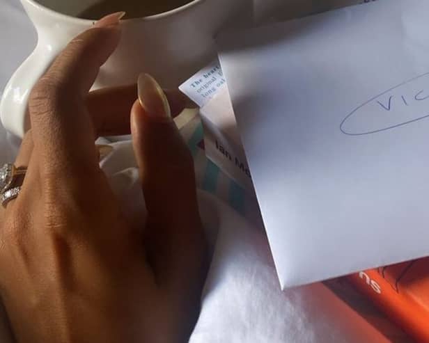 Vick Hope showcases stunning weddings rings in birthday post