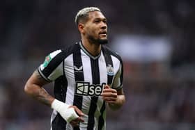 Newcastle United midfielder Joelinton. (Photo by George Wood/Getty Images)