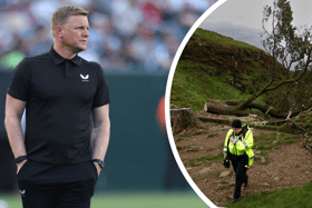 Eddie Howe has spoken out on the felling of the Sycamore Gap tree (Image: Getty Images)