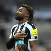 Former Newcastle United winger Allan Saint-Maximin. (Photo by Stu Forster/Getty Images)