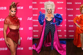 Tomara Thomas, Michael Marouli and Ginger Johnson are competing in series five on Ru Paul’s Drag Race.