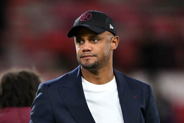 Burnley manager Vincent Kompany. (Photo by Shaun Botterill/Getty Images)