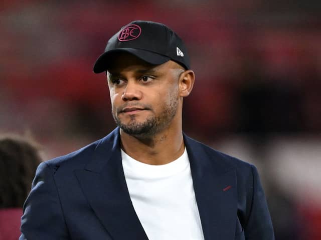 Burnley manager Vincent Kompany. (Photo by Shaun Botterill/Getty Images)