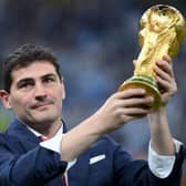 Real Madrid legend Iker Casillas. (Photo by FRANCK FIFE/AFP via Getty Images)